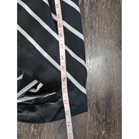 Express Black‎ and White Striped Maxi Dress Large - Picture 9 of 9